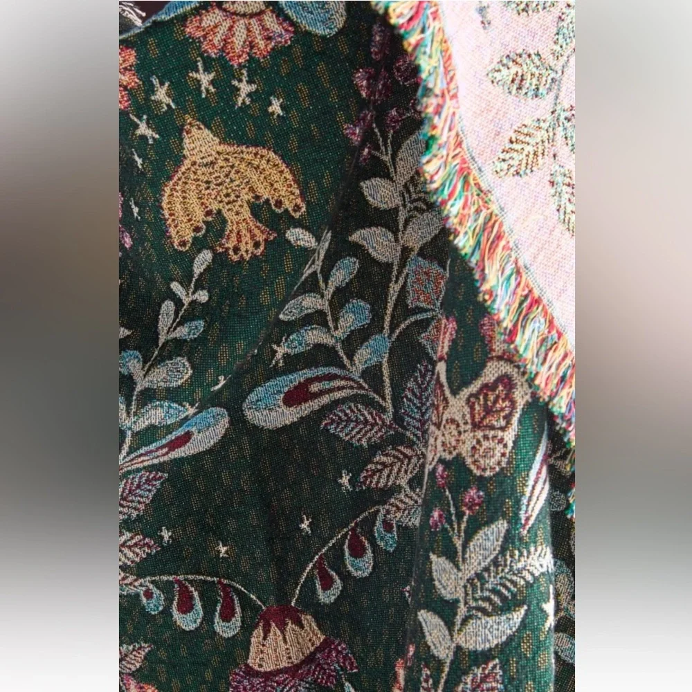 Anthropologie WILLA COTTON WOVEN THROW BLANKETStyle No. 92729672
